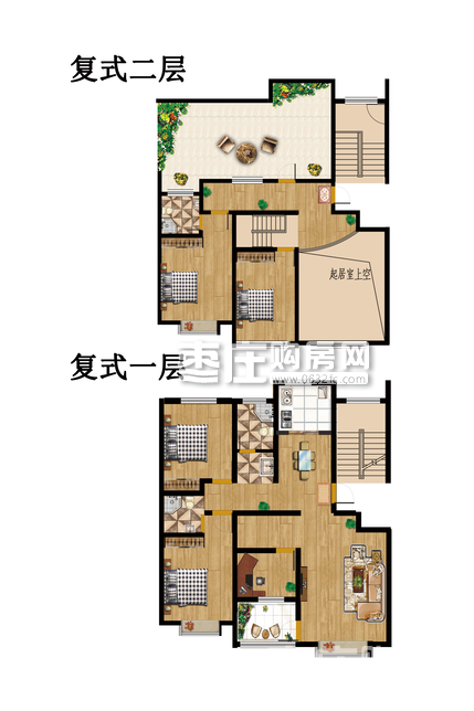 复式 4室2厅0厨3卫