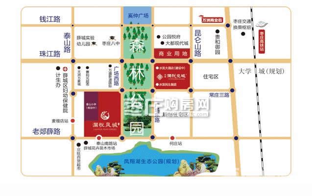 澜悦凤城位置图